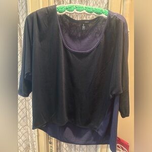 Ladies Stylish Comfy cotton Tee -dark blue Med